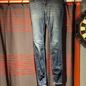 Blue Hollister Skinny Jeans